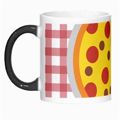 Pizza Table Pepperoni Sausage Morph Mug by Ravend