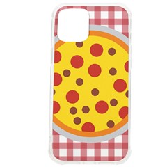 Pizza Table Pepperoni Sausage Iphone 12 Pro Max Tpu Uv Print Case by Ravend