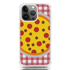 Pizza Table Pepperoni Sausage Iphone 13 Pro Tpu Uv Print Case by Ravend