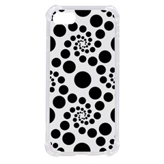 Dot Dots Round Black And White Iphone Se