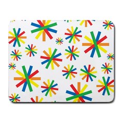 Celebrate Pattern Colorful Design Small Mousepad