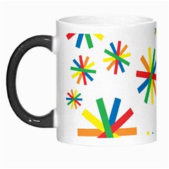 Celebrate Pattern Colorful Design Morph Mug by Ravend