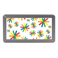 Celebrate Pattern Colorful Design Memory Card Reader (mini) by Ravend