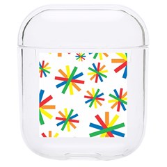 Celebrate Pattern Colorful Design Hard Pc Airpods 1/2 Case by Ravend