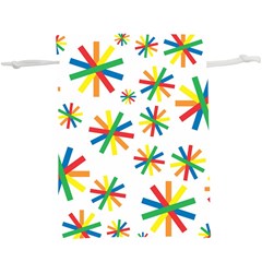 Celebrate Pattern Colorful Design Lightweight Drawstring Pouch (xl) by Ravend