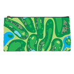 Golf Course Par Golf Course Green Pencil Case Front