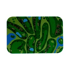 Golf Course Par Golf Course Green Open Lid Metal Box (silver)   by Ravend