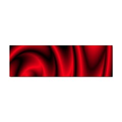 Background Red Color Swirl Sticker (bumper) by Ravend