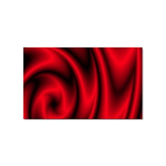 Background Red Color Swirl Sticker Rectangular (10 Pack) by Ravend