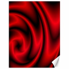 Background Red Color Swirl Canvas 12  X 16  by Ravend