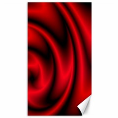 Background Red Color Swirl Canvas 40  X 72  by Ravend