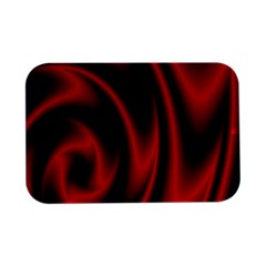 Background Red Color Swirl Open Lid Metal Box (silver)   by Ravend