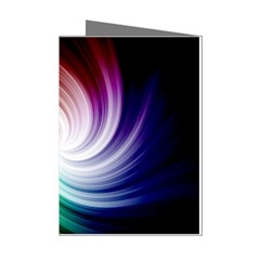 Rainbow Swirl Twirl Mini Greeting Cards (pkg Of 8)