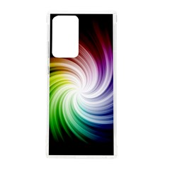 Rainbow Swirl Twirl Samsung Galaxy Note 20 Ultra Tpu Uv Case by Ravend