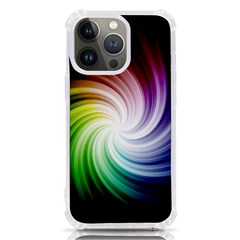 Rainbow Swirl Twirl Iphone 13 Pro Tpu Uv Print Case by Ravend