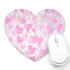 Valentine Background Hearts Bokeh Heart Mousepad