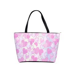 Valentine Background Hearts Bokeh Classic Shoulder Handbag