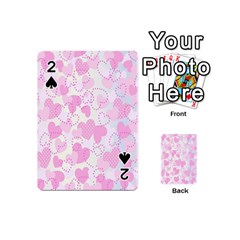 Valentine Background Hearts Bokeh Playing Cards 54 Designs (Mini)