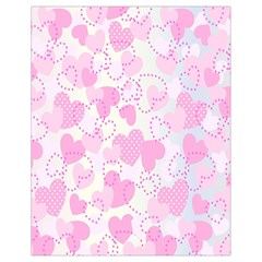 Valentine Background Hearts Bokeh Drawstring Bag (Small)