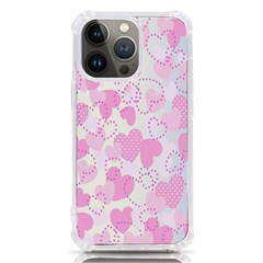 Valentine Background Hearts Bokeh Iphone 13 Pro Tpu Uv Print Case by Ravend