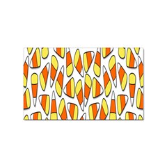 Candy Corn Halloween Candy Candies Sticker (rectangular) by Ravend