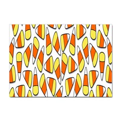 Candy Corn Halloween Candy Candies Sticker A4 (100 Pack) by Ravend