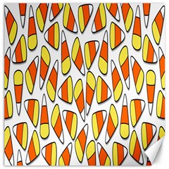 Candy Corn Halloween Candy Candies Canvas 12  X 12  by Ravend