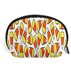 Candy Corn Halloween Candy Candies Accessory Pouch (large) by Ravend