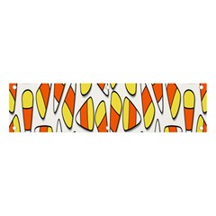 Candy Corn Halloween Candy Candies Banner And Sign 4  X 1  by Ravend