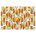 Candy Corn Halloween Candy Candies Banner and Sign 6  x 4  Front