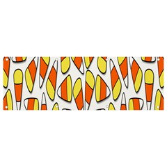 Candy Corn Halloween Candy Candies Banner And Sign 9  X 3  by Ravend