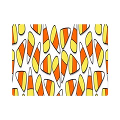 Candy Corn Halloween Candy Candies Premium Plush Fleece Blanket (mini)