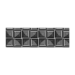 Pattern Op Art Black White Grey Sticker Bumper (100 Pack) by Ravend