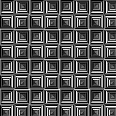 Pattern Op Art Black White Grey Play Mat (rectangle) by Ravend