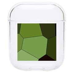 Mosaic Structure Background Tile Hard Pc Airpods 1/2 Case by Ravend