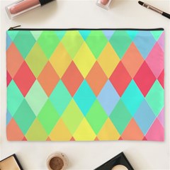 Low Poly Triangles Cosmetic Bag (xxxl) by Ravend