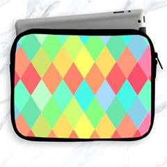 Low Poly Triangles Apple Ipad 2/3/4 Zipper Cases by Ravend