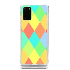 Low Poly Triangles Samsung Galaxy S20plus 6 7 Inch Tpu Uv Case by Ravend