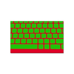 Keyboard Keys Computer Input Pc Sticker Rectangular (100 Pack) by Ravend