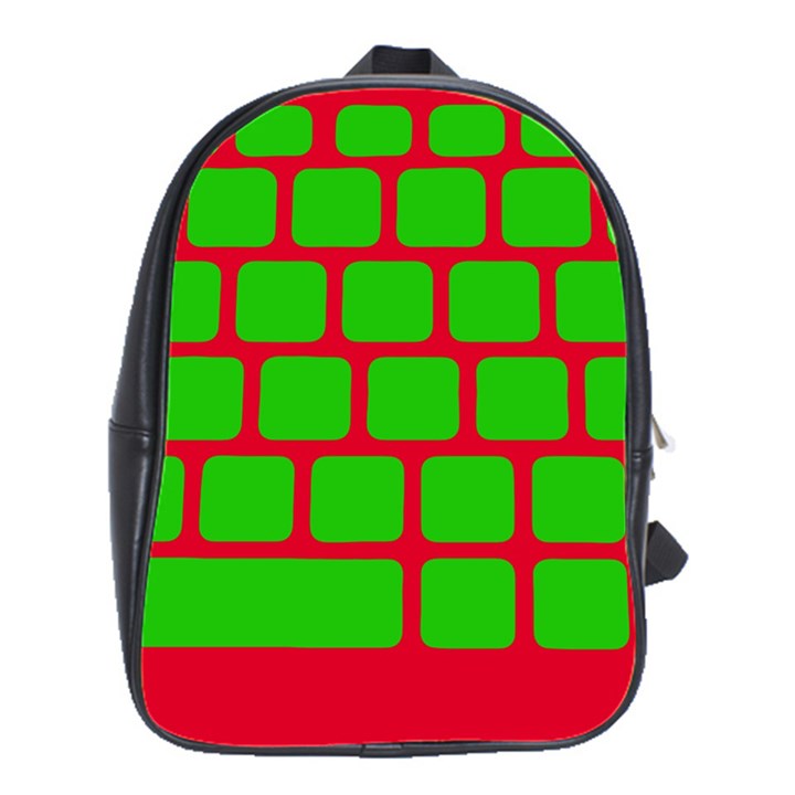 Keyboard Keys Computer Input Pc School Bag (Large)