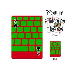 Keyboard Keys Computer Input Pc Playing Cards 54 Designs (mini) by Ravend