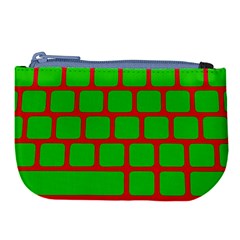 Keyboard Keys Computer Input Pc Large Coin Purse by Ravend