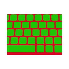 Keyboard Keys Computer Input Pc Premium Plush Fleece Blanket (mini) by Ravend