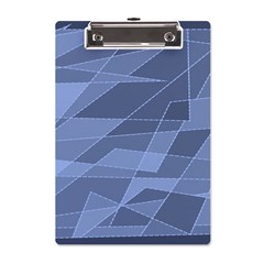 Lines Shapes Pattern Web Creative A5 Acrylic Clipboard by Ravend