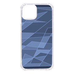 Lines Shapes Pattern Web Creative Iphone 14 Tpu Uv Print Case by Ravend