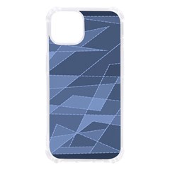 Lines Shapes Pattern Web Creative Iphone 13 Tpu Uv Print Case by Ravend