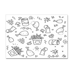 Set Chalk Out Scribble Collection Sticker A4 (10 Pack) by Ravend