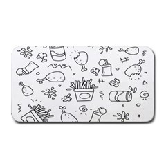 Set Chalk Out Scribble Collection Medium Bar Mat by Ravend