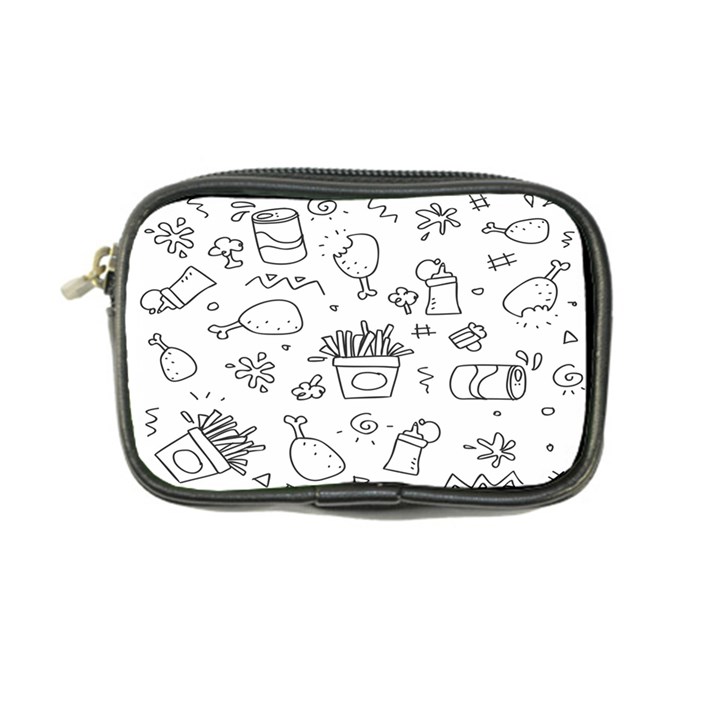 Set Chalk Out Scribble Collection Coin Purse