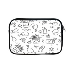 Set Chalk Out Scribble Collection Apple Ipad Mini Zipper Cases by Ravend